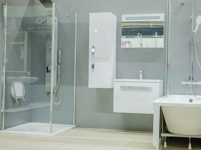 Salle de Bains PMR - Douche italienne