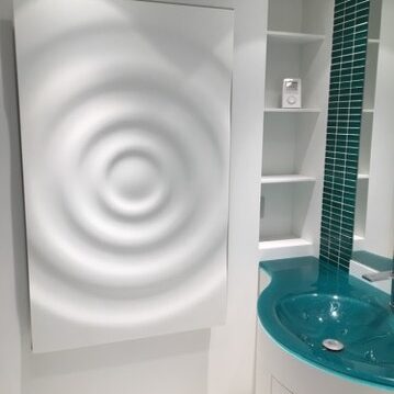 Salle de Bains rueil malmaison 92 sêche serviette- Tecnisens